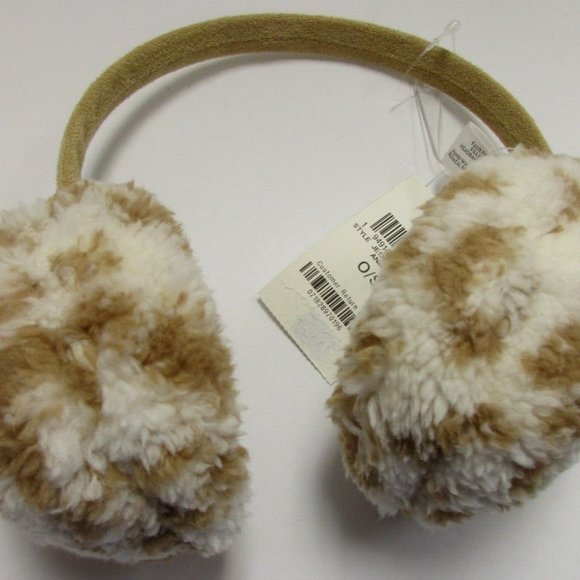 Jenni | Accessories | Jenni Faux Fur Sherpa Ear Muffs Animal Print ...